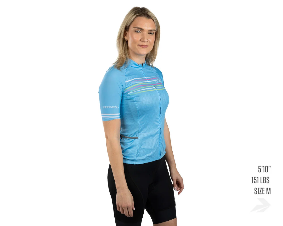 Louis Garneau Women's Premium Jersey (Signature Alaska Blue) (XL)